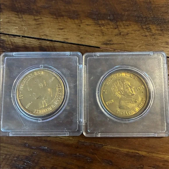 10 President Token Commemerative Coins - Picture 8 of 11